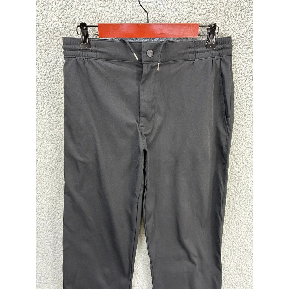 The North Face Elastic Waist Pants Mens 32 Dark Gray Outdoor Hiking Stretch Fit